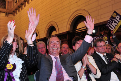 Партия независимости Соединенного Королевства лидирует на евровыборах