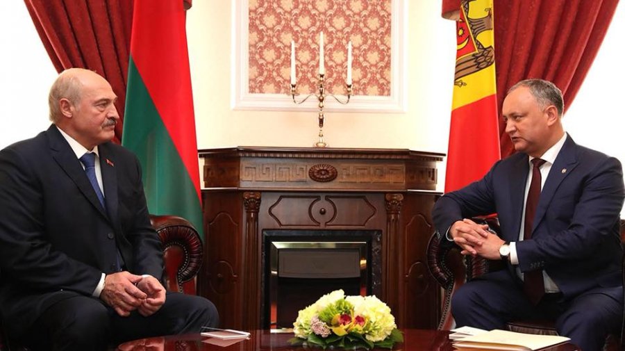 Лукашенко встречается с бывшим президентом Молдовы Игорем Додоном