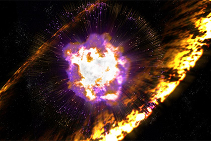 Взрывы сверхновых обвинили в заражении Земли радиоактивным мусором