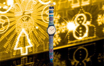 Швейцарская компания выпустила новогоднюю модель часов