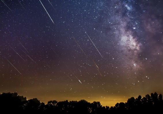 В ночь с 12 на 13 августа в Беларуси можно будет увидеть до 110 падающих звезд в час