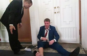 В Харькове пророссийского депутата с позором вышвырнули из зала заседаний