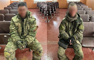 Появились первые фото пленных российских солдат из Харькова