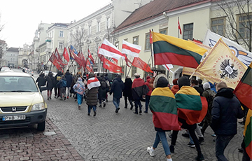 Белорусы приняли участие в шествии в честь восстановления независимости Литвы