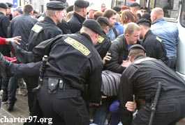 Снова массовые аресты в День солидарности в Минске  (Фото, видео)
