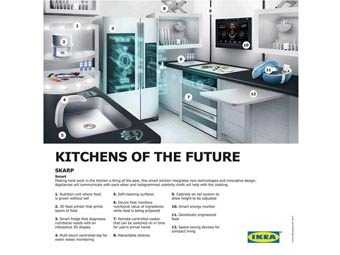 IKEA рассказала о кухнях образца 2040 года