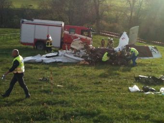 Шесть человек погибли в результате крушения самолета в Швейцарии