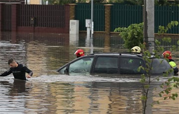 В Минске произошло масштабное наводнение: что говорят в МЧС
