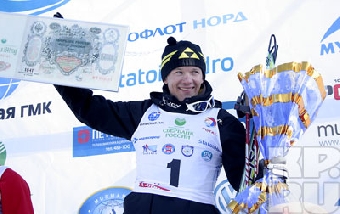 Белорусский лыжник Сергей Долидович в 6-й раз выиграл Мурманский международный марафон