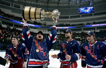 Хоккеисты жлобинского "Металлурга" впервые стали чемпионами Беларуси