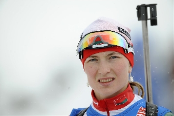 Дарья Домрачева заняла 6-е место в Гонке чемпионов в Москве