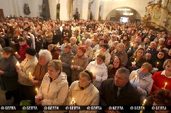 Более 194 тыс. человек посетили пасхальные богослужения в костелах Беларуси