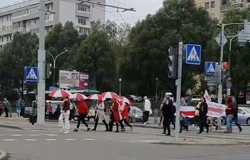 Цветочный марш начался на Логойском тракте в Минске