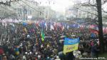 Сто тысяч украинцев вышли на Евромайдан (Видео)
