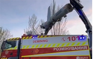 В Киевской области пиротехники обезвредили московитскую крылатую ракету Х-55