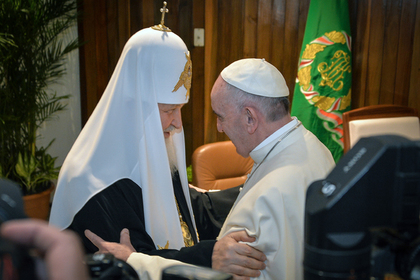 Папа Франциск назвал патриарха Кирилла братом