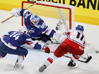 Сборная Латвии уступила Чехии, а Финляндия разгромила Францию на чемпионате мира по хоккею