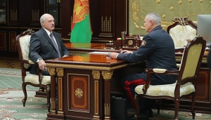 Лукашенко и Шуневич обсудили хоккей и преступность