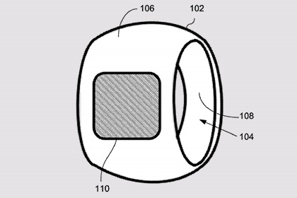 Apple запатентовала умное кольцо