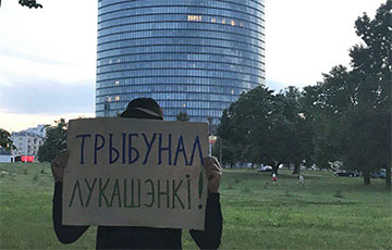 В Минске прошел пикет возле ЖК «Парус»