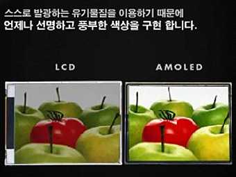 Samsung выпустит первые в мире сенсорные AMOLED-дисплеи