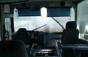 В Гомельской области сгорел рейсовый автобус