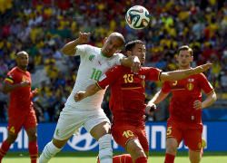 Бельгия одержала волевую победу над сборной Алжира