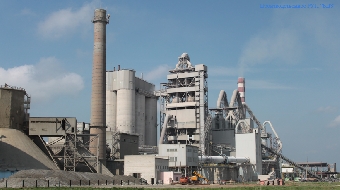 Новый цех помола цемента введен в строй на Белорусском цементном заводе в Костюковичах