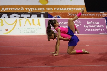 Международные детские соревнования по спортивной гимнастике "Кубок Маугли" примет сегодня минский Дворец спорта