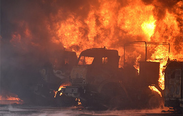 В оккупированной Макеевке снова взрывы и пожар