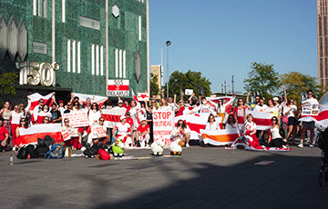 В Нидерландах прошли акции солидарности с Беларусью
