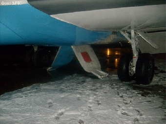 Аварийную посадку самолета имитировали в Национальном аэропорту Минск