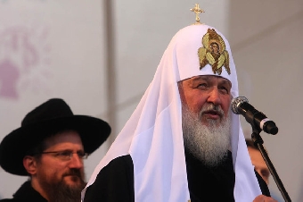 Патриарх Кирилл благословил участников фестиваля "Славянское единство"
