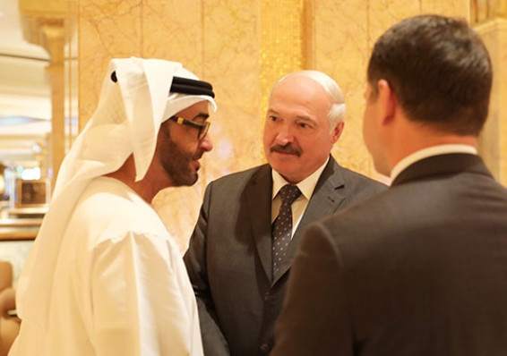 Лукашенко встретился с наследным принцем Абу-Даби шейхом Мухаммедом бен Заидом аль-Нахайяном