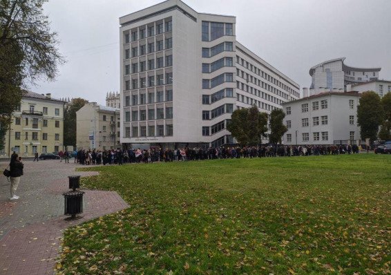 Белорусские студенты вышли на акции протеста