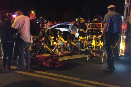 Десятки пассажиров пострадали при крушении поезда в США