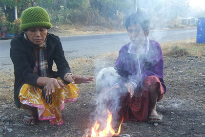 Жертвами холодов в Таиланде стали десятки человек