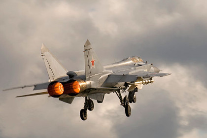 Названа дата возобновления полетов МиГ-31
