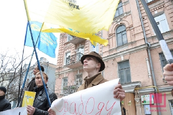 Белорусы в Киеве поддержали украинский язык (Фото)