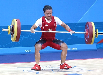 Белорусский штангист Николай Новиков занял 8-е место на Олимпиаде-2012