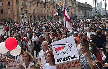 Белорусы сдают экзамен по протестам на отлично