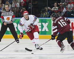 Беларусь победила Латвию со счетом 3:1
