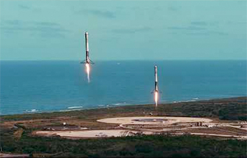 Илон Маск опубликовал неизвестное видео запуска ракеты Falcon Heavy