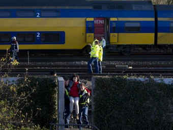 В Нидерландах столкнулись два поезда