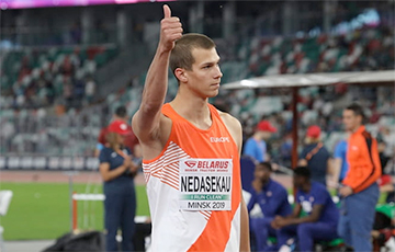 Максим Недосеков завоевал золото в прыжках в высоту с рекордом Беларуси