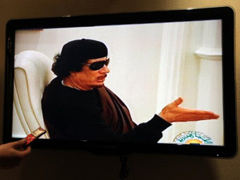 Повстанцы захватили ливийское телевидение