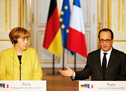 Меркель и Олланд: Нарушителя Минских соглашений ждут новые санкции