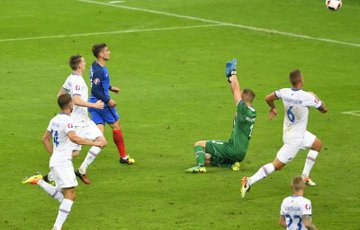 Матч между сборными Франции и Исландии побил рекорд посещаемости на Евро-2016