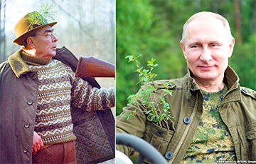 «Кремлевские старцы» Брежнев и Путин