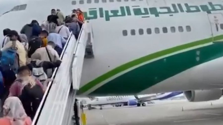 Пошел обратный процесс. Самолет Iraqi Airways вылетел из Минска в Багдад